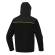 Giacca Softshell Horten tessuto Softshell poliestere elastan con cappuccio taglia XL nero giallo - 9264 - 1