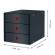 Cassettiera ClickeStore Cosy - 3 cassetti - grigio - Leitz - 53680089 - DMwebShop - 1