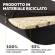 Cuscino Poggiapiedi Breyta 10 x 45 x 30 cm nero - 30119 - 2