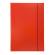 Cartella progetto con elastico 24 x 35 cm dorso 3 cm rosso - 5212 - 1