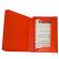 Cartella progetto con elastico 24 x 35 cm dorso 3 cm rosso - 5212 - 2