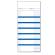 Blocco comande a 7 tagliandi 10 x 22 cm 25 x 2 cm 25 fogli x 2 copie autoricalcanti - 8067 - 1