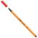 Fineliner Point 88 - tratto 0,4 mm - rosso chiaro 48 - conf. 10 pezzi - Stabilo - 88/48 - 4006381493215 - DMwebShop