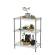 Kit scaffale Archimede Outdoor - 3 ripiani - acciaio zincato - 36 x 60 x 75 cm - cromato - Serena Group - ZN1424-3 - 8032937534602 - DMwebShop