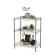 Kit scaffale Archimede Outdoor - 3 ripiani - acciaio zincato - 36 x 60 x 75 cm - cromato - Serena Group - ZN1424-3 - 8032937534602 - DMwebShop