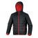 Piumino imbottito Doon - poliammide foderato - taglia XL - nero-rosso - Deltaplus - DOONNRXG - DMwebShop