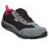 Calzatura di sicurezza Como S1P SRC pelle scamosciata poliestere mesh numero 41 nero fucsia - 8006