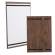 Portamenu' Tablet con elastici legno di noce - 32 x 22 cm - Securit - MC-WALA4-RB - 8719075285336 - DMwebShop