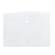 Busta a tasca con chiusura in velcro PPL 24 x 32 cm trasparente - 16453