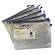 Busta a rete con cerniera blu - PVC - A4 - 27 x 36 cm - trasparente - conf. 5 pezzi - Starline - 3300 stl - 8025133103147 - DMwebShop