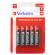 Blister 10 Pile alkaline Ministilo AAA - Verbatim - 49874 - 23942498742 - DMwebShop Blister 10 Pile alkaline Ministilo AAA - Verbatim - 49874 - 23942498742 - DMwebShop