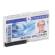 Portabadge PushBox Duo 2 tessere inseribili - 5,4 x 8,7 cm - conf. 10 pezzi - Durable - 8921-19 - 4005546808789 - DMwebShop