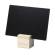 Supporti wood per targhette 6 targhette incluse set 12 pezzi - 18681