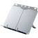 Leggio Booklift formati A4 A3 silver - 19763