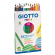 Pastelli colorati Mega - esagonale - mina 5,5 mm - conf. 12 pezzi - Giotto - 225600 - 8000825225109 - DMwebShop