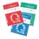 Blocco collato Quablock Original ricambi forati - A5 - 1 rigo - 80 gr - 50 fogli - conf. 5 pezzi - Pigna - 00609761R - 8005235198968 - DMwebShop