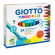 Pennarelli Turbo Maxi - punta 5 mm - colori assortiti - astuccio 24 pezzi Giotto 455000