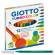 Pennarelli Turbo Color - punta Ø 2,8 mm - colori assortiti astuccio - conf. 12 pezzi - Giotto - 416000 - 8000825411007 - DMwebShop