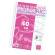 Ricambi forati rinforzati - A4 - rigo di 1a - 40 fogli - 80 gr - Pigna - 02194590A - 8005235059764 - DMwebShop