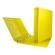 Raccoglitore Nettuno 22 x 30 cm 4 anelli a R 30 mm dorso 3,5 cm giallo - 7191