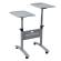 Carrello Twin - per proiettori multimediali - 2 ripiani - con ruote - 86 x 60 x 120 cm - grigio - Nobo - 1900791 - 5028252103237 - DMwebShop