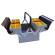 Cassetta portautensili - 3 scomparti - metallo - Metalplus - 7026/3 grigio - 8022715702637 - DMwebShop