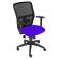 Seduta operativa ergonomica Kemper A braccioli regolabili blu - 21363