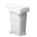 Bidone mobile a pedale - 40 x 65 x 81 cm - 80 lt - PPL - bianco - Mobil Plastic - 151/BIL - 8004331015100 - DMwebShop