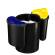 Cestino raccolta differenziata 516 - altezza 33,7 cm - Ø 26 cm - nero-giallo-blu - Cep - 1005160011 - 3462155160003 - DMwebShop