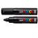 Marcatore a base d acqua Uni Posca PC7M punta tonda large 4,5-5,5 mm nero - 22301