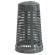 Trespolo portasacco diametro 38 cm altezza 85 cm 110 lt grigio scuro Mobil Plastic Mobilplastic 69 - 110 GRB - 22244