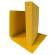 Raccoglitore King - 4 anelli tondi 30 mm - dorso 4 cm - f.to utile 22 x 30 cm - rivestimento in PPL - giallo - Starline - CPPL4-30GI - 8025133025937 - DMwebShop