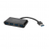 Hub 4 porte USB 3.0 UH4000 - nero - Kensington - K39121EU - 5028252591508 - DMwebShop