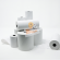 Rotolo per calcolatrici e stampanti - 60 mm x 25 mt - Ø esterno 55 mm - 55 gr - anima 12 mm - blister 10 pezzi - Rotomar - FSATNBPA60025 - DMwebShop