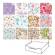 Carta regalo - raso - Fiori - 70 x 100 cm - scatola 100 fogli - Rex Sadoch - R4403GEN - 8006715132106 - DMwebShop