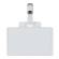 Portanome Pass 3E - metallo con clip - 9,5 x 6 cm - conf. 10 pezzi - Sei Rota - 318410 - 8004972028668 - DMwebShop