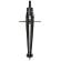 Balaustrone grip diametro max cerchio 390 mm nero Faber Castell - 24500