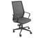 Poltrona semidirezionale I70 - con braccioli - grigio-nero - Unisit - I70/ET - 8050043747532 - DMwebShop