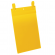 Buste identificazione con fascette - A4 - verticale (223 x 530 mm) - giallo - conf. 50 pezzi - Durable - 1750-04 - 4005546997070 - DMwebShop