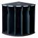 Classificatore ergonomico 5 scomparti The Corner - nero - Exacompta - 393714D - 9002493424524 - DMwebShop