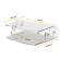 Supporto monitor regolabile Clarity 35x25,6x7,13 cm - 16665