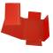 Cartellina con elastico cartone plastificato 3 lembi - 17 x 25 cm - rosso - conf. 10 pezzi - Cart. Garda - CG0040LBXXXAE02 - 37537A - DMwebShop