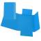 Cartellina con elastico - cartone plastificato 3 lembi - 17 x 25 cm - azzurro - conf. 10 pezzi - Cart. Garda - CG0040LBXXXAE06 - 37538A - DMwebShop