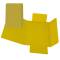 Cartellina con elastico cartone plastificato 3 lembi - 17 x 25 cm - giallo - conf. 10 pezzi - Cart. Garda - CG0040LBXXXAE04 - 37540A - DMwebShop