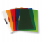 Cartellina con molla Clipper - 22 x 30 cm - trasparente verde - Fellowes - F007TV - 8015687009194 - DMwebShop
