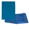 Cartelline 3 lembi con stampa cartoncino Manilla - 200 gr - 25 x 33 cm - azzurro - conf. 50 pezzi - Cart. Garda