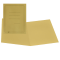 Cartelline semplici con stampa cartoncino Manilla - 145 gr - 25 x 34 cm - giallo - conf. 100 pezzi Cart. Garda