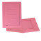 Cartelline 3 lembi con stampa cartoncino Manilla - 200 gr - 25 x 33 cm - rosa - conf. 50 pezzi - Cart. Garda