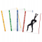 Buste forate con banda colorata Linear buccia - 21 x 29,7 cm - blu - conf. 10 pezzi - Favorit 100460032