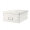 Scatola Archivio Grande ClickStore Bianco Metal